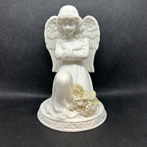 Elegant White Angel Figurine